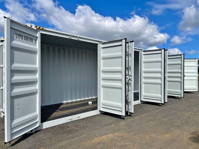 40ft Side Opening Container – 2 x Large Doors