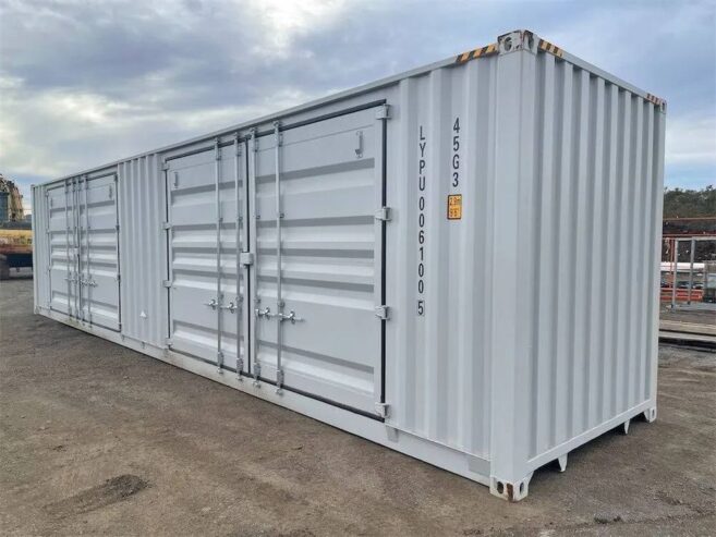 40ft Side Opening Container – 2 x Large Doors