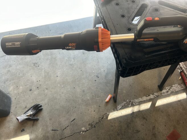 40v Worx Cordless blower