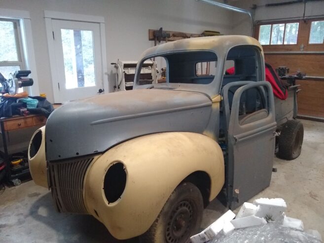 1940 Ford pickup, chassis, 289, C4