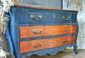 Refurbished mahogany vintage dresser