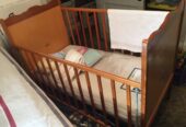 Wood Baby Crib 1950-53