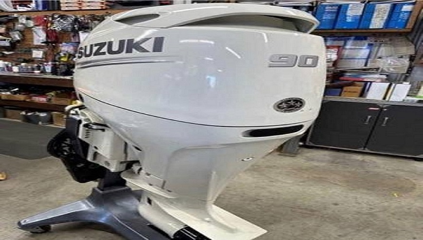 2020 Used Suzuki 90 HP Outboard Motor Boat Engine