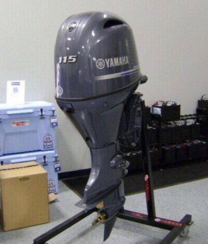 Slightly Used Yamaha 115HP 4-Stroke Outboard Motor Engine