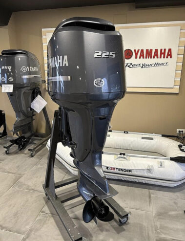 Slightly Used Yamaha 225HP 4-Stroke Outboard Motor Engine