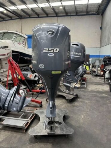 Slightly Used Yamaha 250HP 4-Stroke Outboard Motor Engine