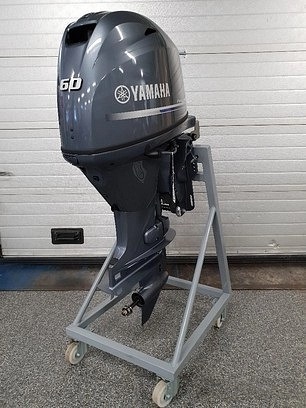 Slightly Used Yamaha 60HP 4-Stroke Outboard Motor Engine