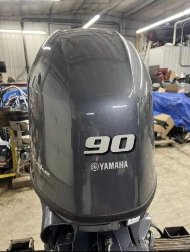 Slightly Used Yamaha 90HP 4-Stroke Outboard Motor Engine