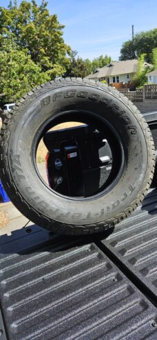 New 265/70R17 tires