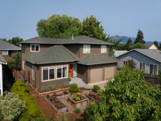 Discover a serene retreat that blends comfort and convenience just moments from the heights and downtown Hood River.