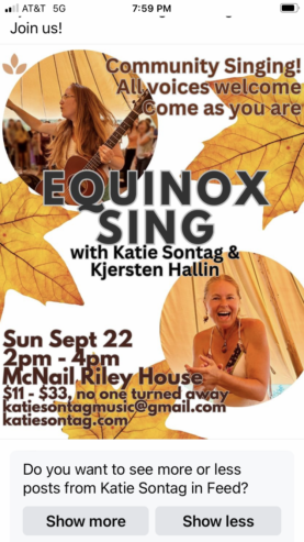 Equinox sing