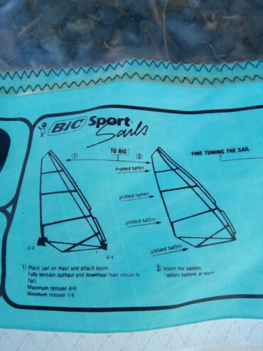 Bic Sport Sails FUN 570 Windsurfing Sail w/ Case