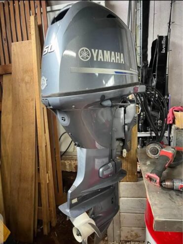 Like New 2022 Yamaha 50hp 4 Stroke Outboard Motor Engine