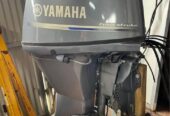 Like New 2022 Yamaha 50hp 4 Stroke Outboard Motor Engine