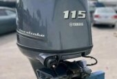 Like New 2022 Yamaha 115hp 4 Stroke Outboard Motor Engine