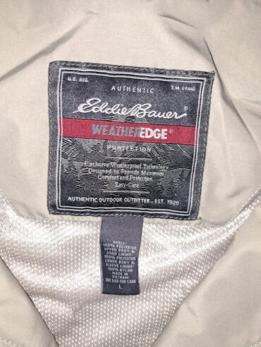 Eddie Bauer shell jacket size L