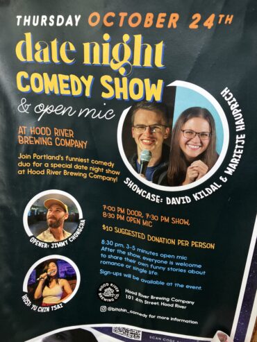 Comedy show this thursday