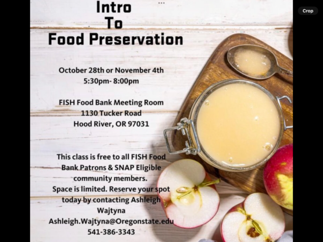 Food preservation