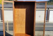 Wood/Glass Bookcase/Cabinet