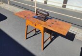 Antique Heavy Duty Kenmore Sewing machine in Oak Desk