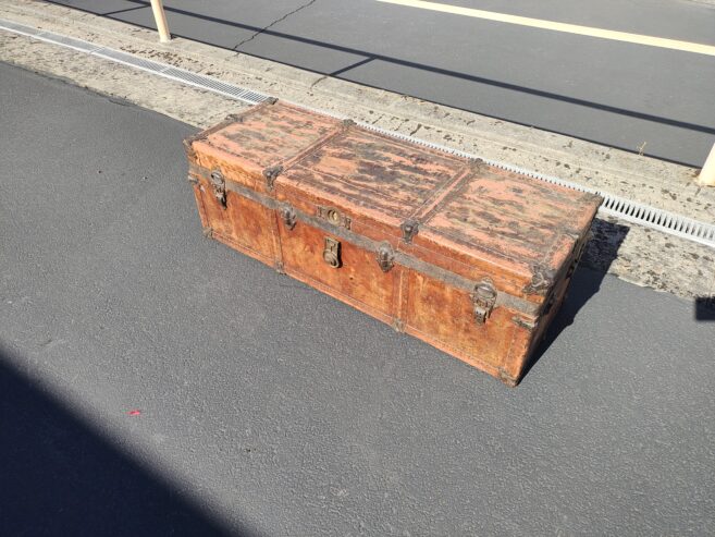 1st Infantry, Civil War, Footlocker/Steamer Trunk 155+yrs old.