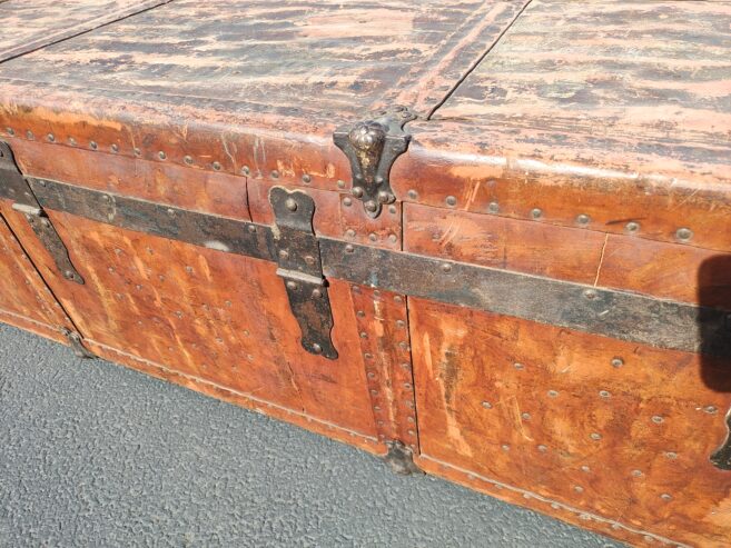 1st Infantry, Civil War, Footlocker/Steamer Trunk 155+yrs old.