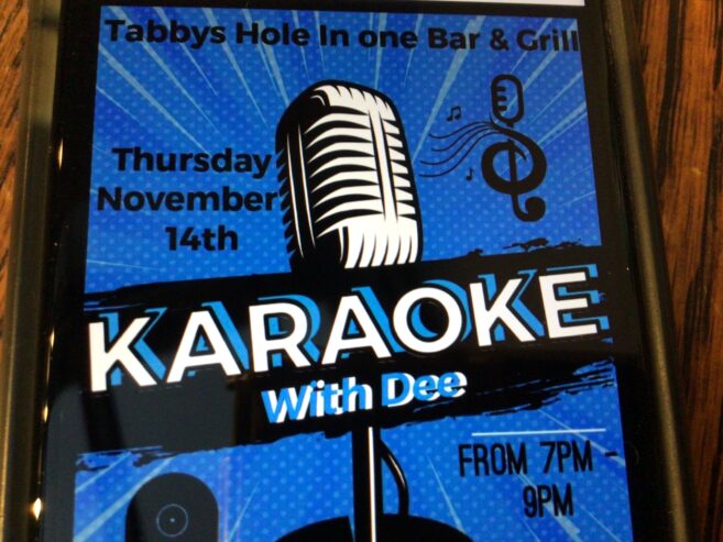 Karaoke this Thursday