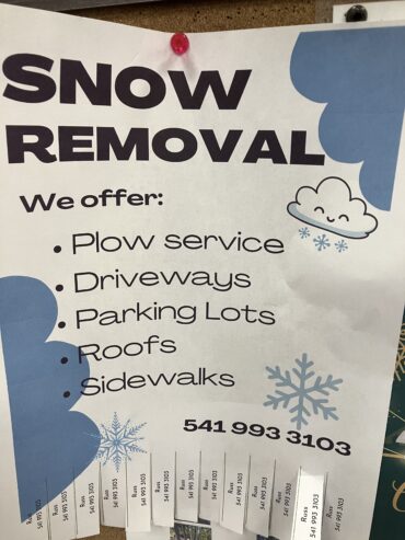 Snow removal