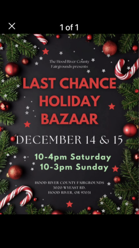 Holiday bazaar