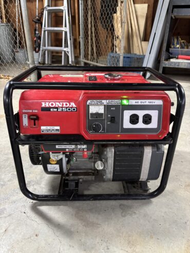 Honda EM2500 generator for sale