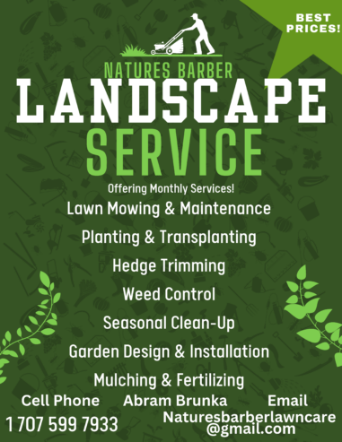 Landscaping services