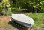 Laser Sailboat with Trailer