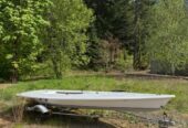 Laser Sailboat with Trailer