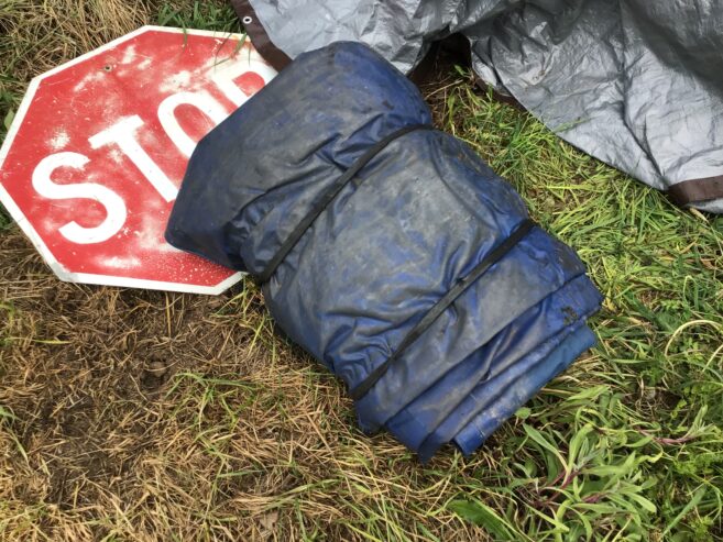 Truckers tarp