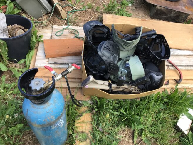 Paint ball gear