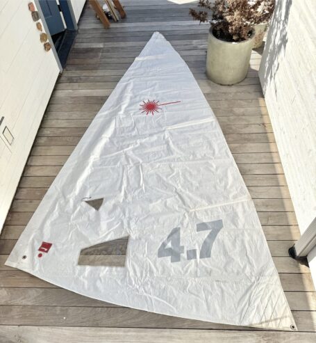 Laser Sailboat with Trailer