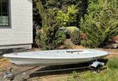Laser Sailboat with Trailer