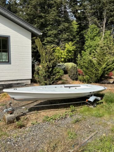 Laser Sailboat with Trailer