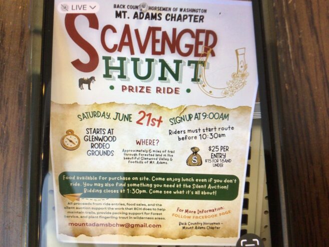 Scavenger hunt