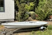 Laser Sailboat with Trailer