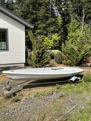 Laser Sailboat with Trailer