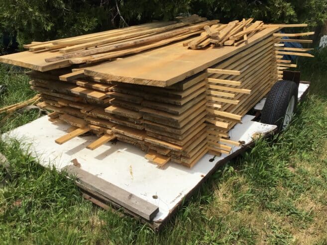 Pine boards