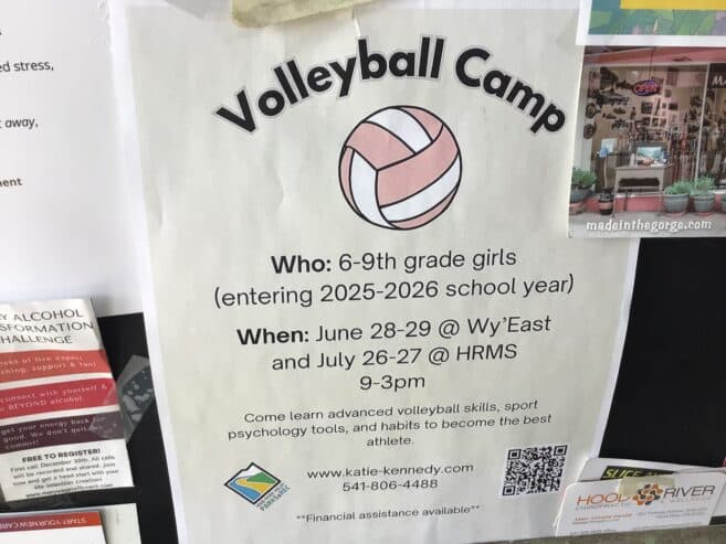 Volleyball camp