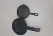 small cast iron pans
