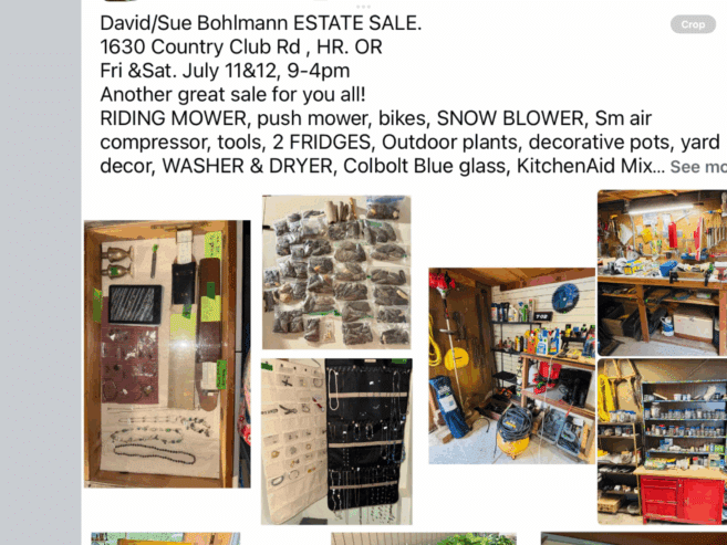 Estate sale