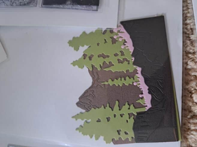 die cuts, stamps, stencils