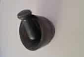stone morter and pestle
