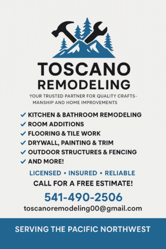 Home improvements!