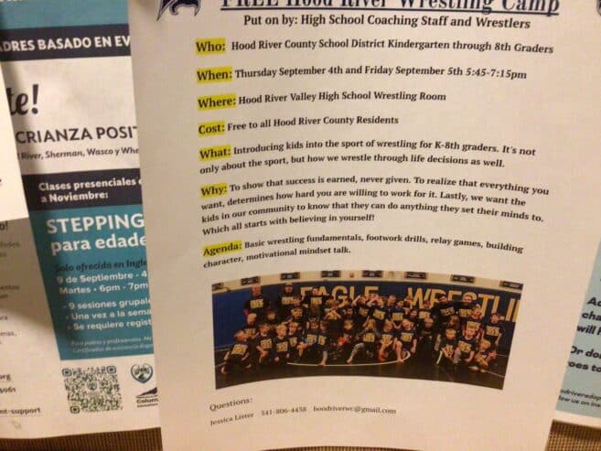 Wrestling camp
