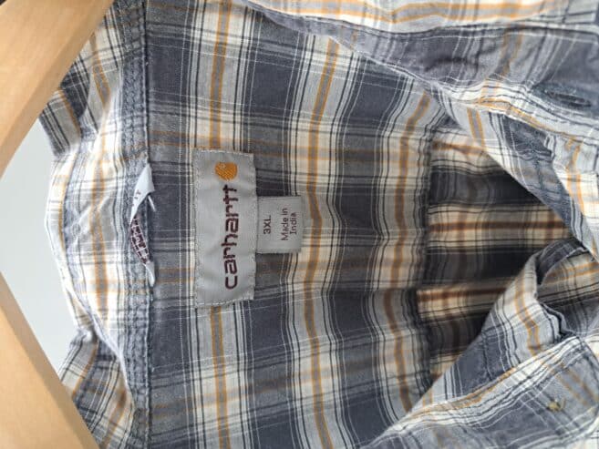 mens 3XL short sleeve carhartt shirt⁸
